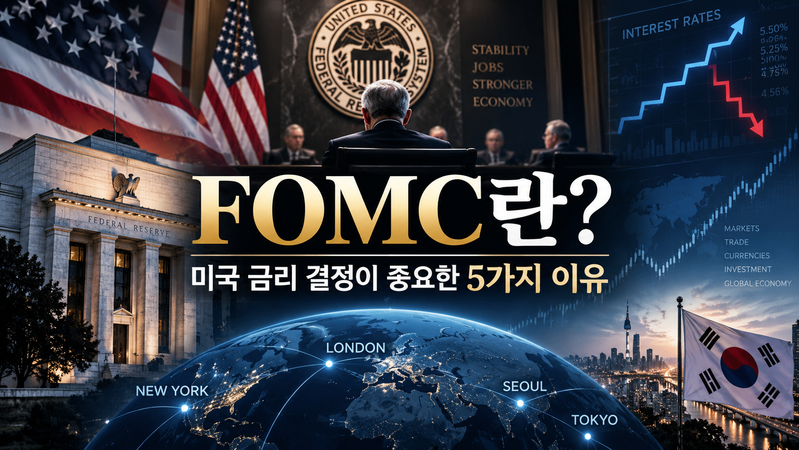 FOMC란? 미국 금리 결정을 전 세계가 지켜보는 이유