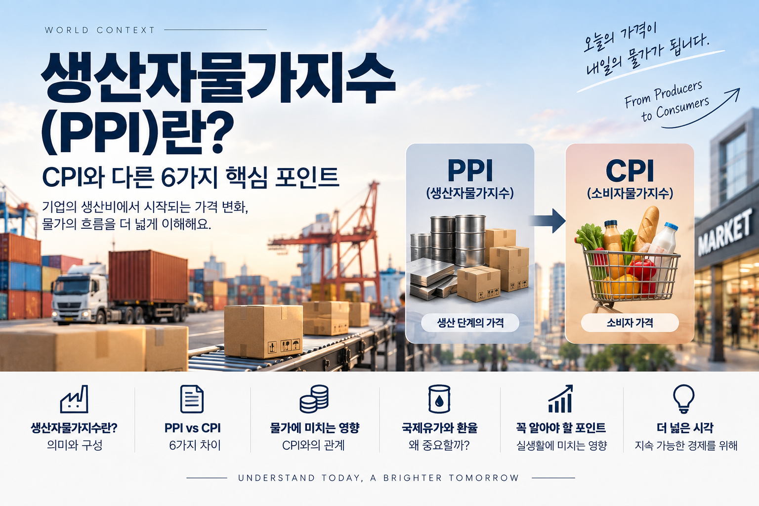 생산자물가지수(PPI)란? 기업이 느끼는 물가와 CPI의 차이