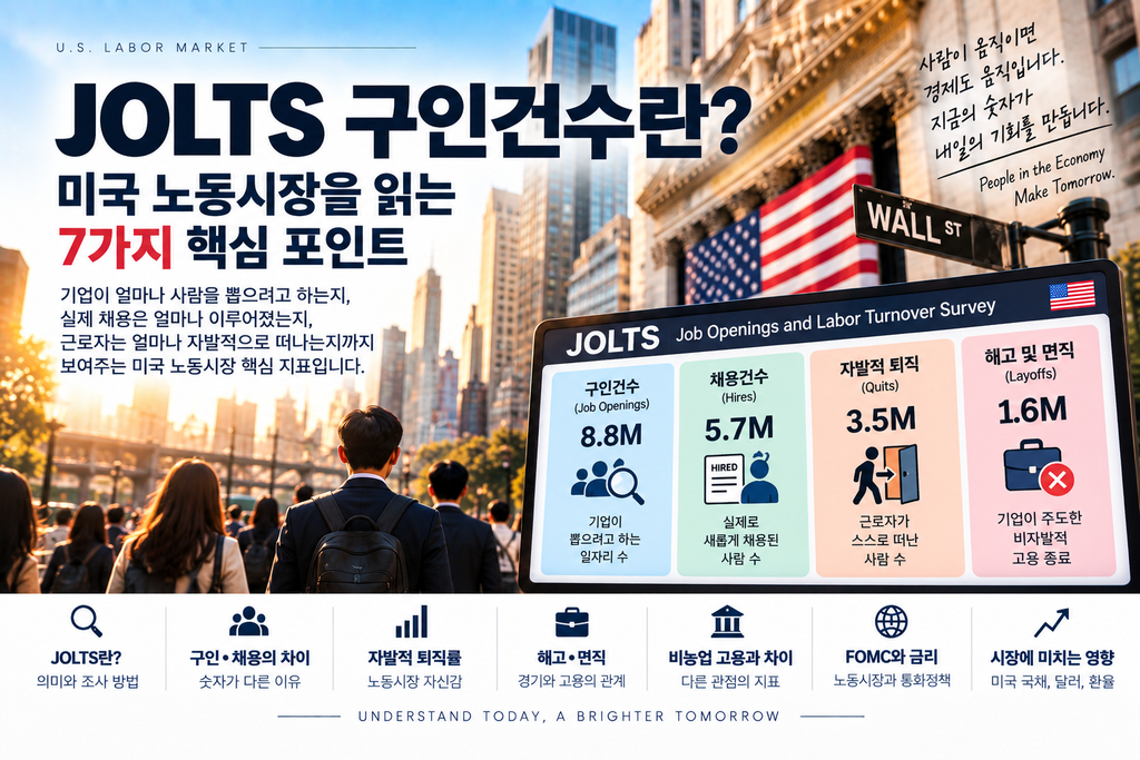 미국 JOLTS 미국 구인건수 채용률 자발적 퇴직률 미국 고용시장